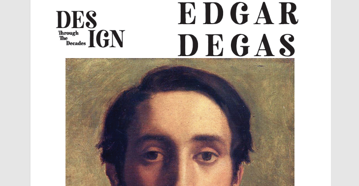 Screenshot of Edgar Degas magazine